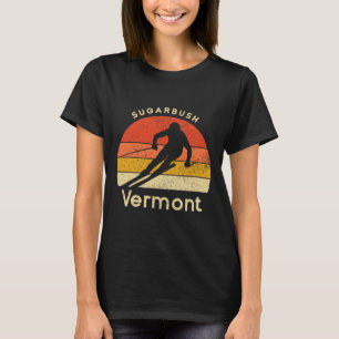 Vintage Ski Sugarbush Vermont Mountain T-Shirt