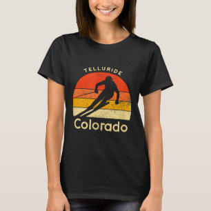 Vintage ski telluride colorado mountain T-Shirt