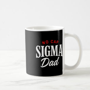 Vintage Skibidi Best Dad No Cap Sigma Dad Funny Fa Coffee Mug