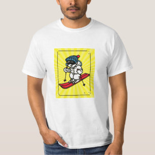 Vintage Skiing Design   skiing lover   skiing gift T-Shirt