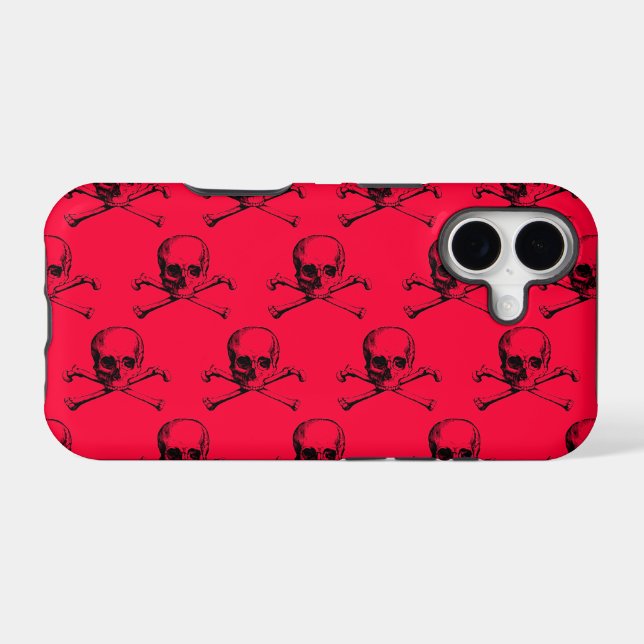 Vintage Skull & Crossbones (Back (Horizontal))