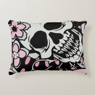 Vintage Skull Decorative Cushion