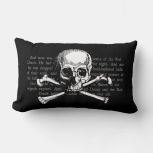 Vintage Skull Lumbar Cushion