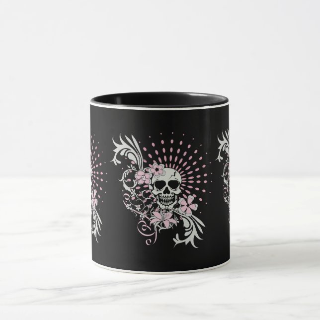 Vintage Skull Mug (Center)