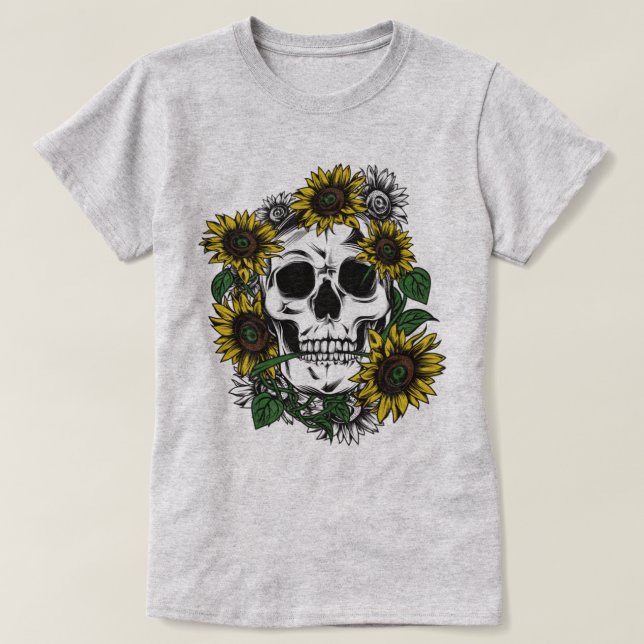 Vintage Skull T-Shirt (Design Front)