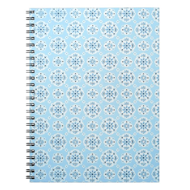 Vintage Sky Blue Notebook (Front)