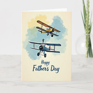Vintage Sky Fathers Day Card