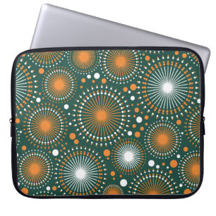 Vintage Sky Joy Fireworks Fiesta Laptop Sleeve