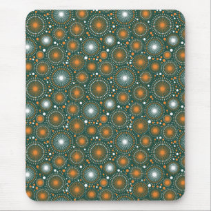 Vintage Sky Joy Fireworks Fiesta Mouse Pad