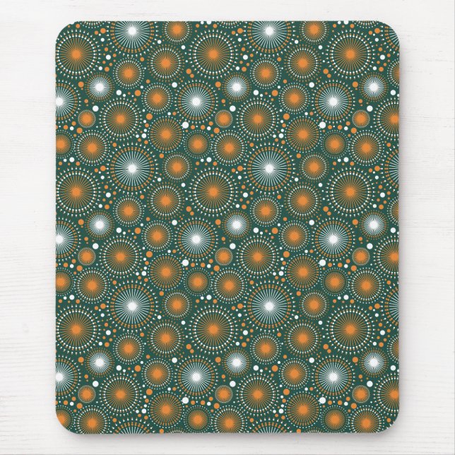 Vintage Sky Joy Fireworks Fiesta Mouse Pad (Front)
