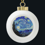 Vintage Sky Night Starry Night Ceramic Ball Christmas Ornament<br><div class="desc">Vintage Sky Night Starry Night Ceramic Ball Christmas Ornament</div>