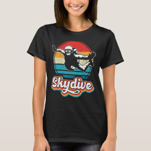 Vintage Skydiving Retro Parachuting Skydiver 1 T-Shirt