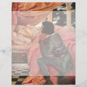 Vintage Sleeping Beauty by Jessie Willcox Smith