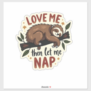 Vintage Sloth Quote Cute Sleepy Animal Design 2
