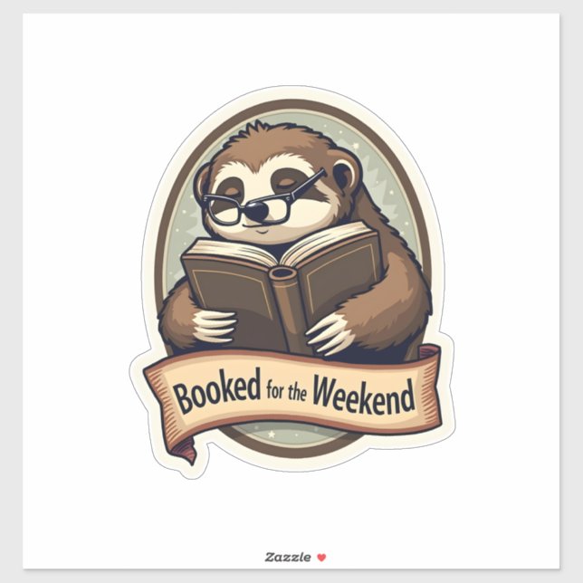 Vintage Sloth Reading Shirt Book Lover Design 2 (Sheet)