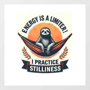 Vintage Sloth Sunset Retro Forest Animal Art 2
