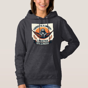Vintage Sloth Sunset Retro Forest Animal Art 2 Hoodie