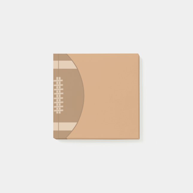 Vintage Small Football Notepad Gift (Front)