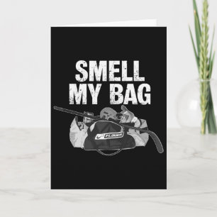 Vintage Smell My G Retro Smelly Hockey Player's Ho Card