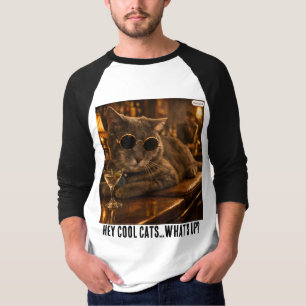 Vintage Smokey, Hip, Cool Cat T-Shirt