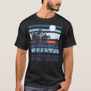 Vintage Smyrna Georgia Summer Travel 70s 80s Beach T-Shirt