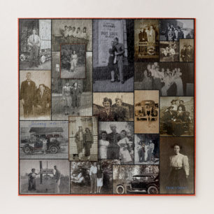 VINTAGE SNAPSHOT AMERICA JIGSAW PUZZLE