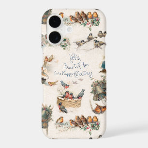 Vintage Snow Birds and Christmas Greetings