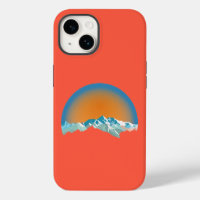 Vintage Snow Mountain Peak Case-Mate iPhone Case