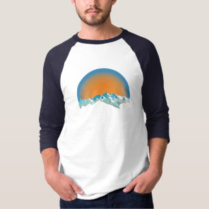 Vintage Snow Mountain Peak  T-Shirt