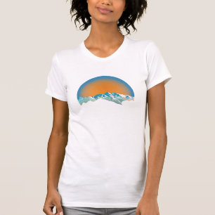 Vintage Snow Mountain Peak T-Shirt