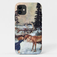 Vintage Snow Queen Fairy Tale with Gerda