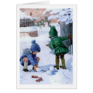 Vintage - Snowball Fight,