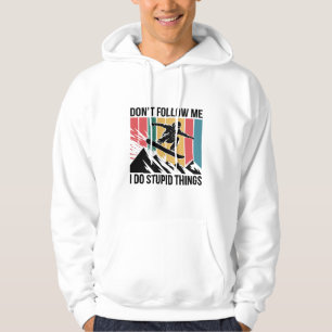 Vintage Snowboarder Silhouette T-Shirt  Hoodie