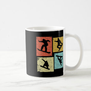 Vintage Snowboarding Snowboarder Retro Men Women K Coffee Mug