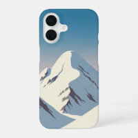 Vintage Snowy Peaks