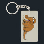 Vintage Snuffleupagus Key Ring<br><div class="desc">Check out Snuffy in this vintage graphic!        This item is recommended for ages 13 . ©  2014 Sesame Workshop. www.sesamestreet.org</div>