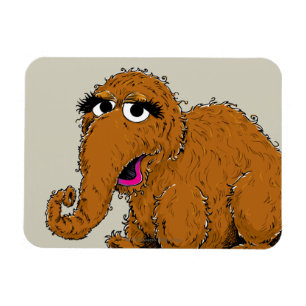 Vintage Snuffleupagus Magnet