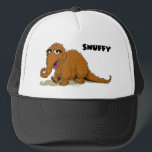 Vintage Snuffleupagus Trucker Hat<br><div class="desc">Add a nostalgic touch to your outfit with this vintage-style trucker hat featuring Snuffleupagus from Sesame Street. Designed with retro charm and earthy tones, this hat is perfect for fans of all ages who love the iconic Sesame Street character. A fun and practical accessory for casual outings, it’s a great...</div>