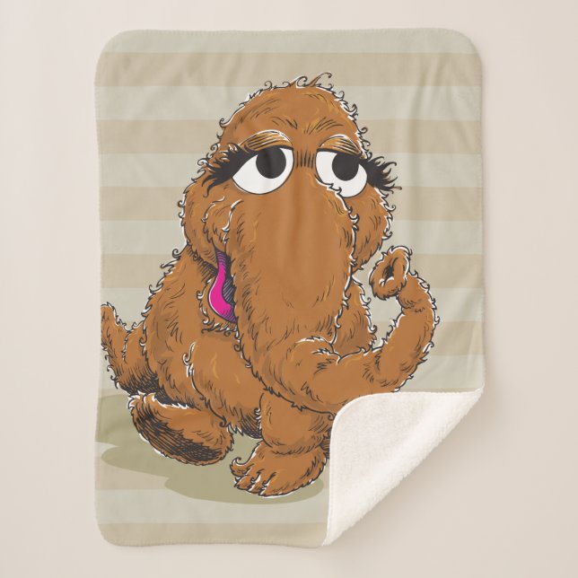 Vintage Snuffy Sherpa Blanket (Front)