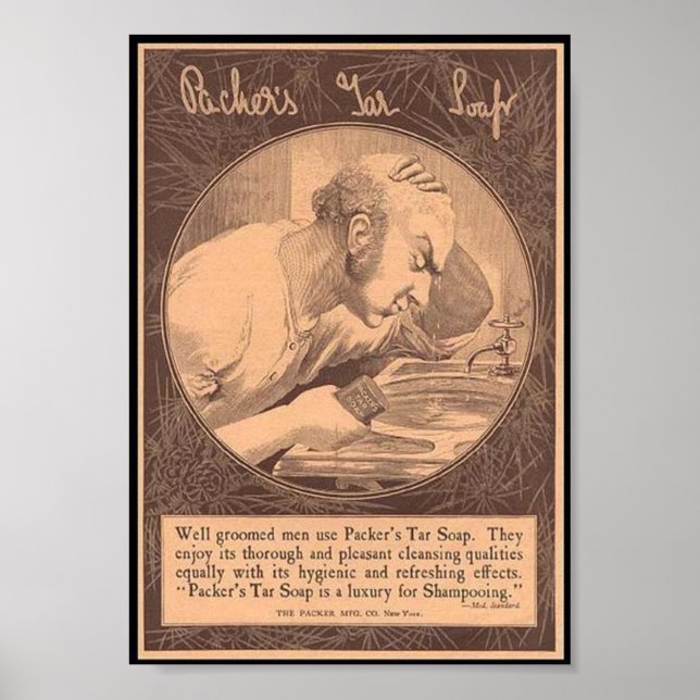 Vintage Soap Ad Poster (Front)