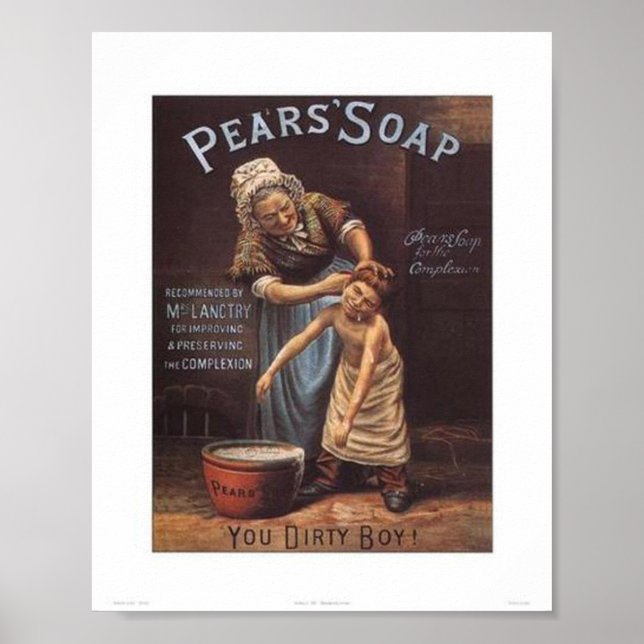 Vintage Soap Ad Print (Front)