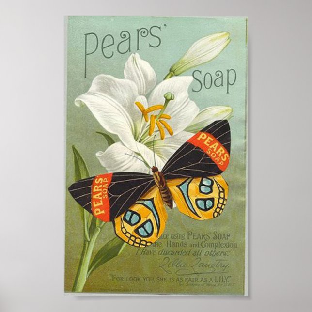 Vintage Soap Ad Print (Front)