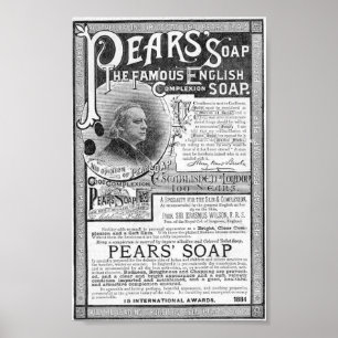 Vintage Soap Ad Print. Poster