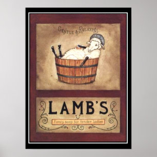 Vintage Soap Advertisement Poster