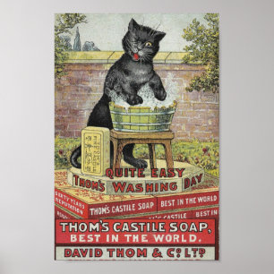 Vintage Soap Advertising Poster