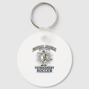 Vintage Soccer Academy Tournament Player Shirt (2) Key Ring