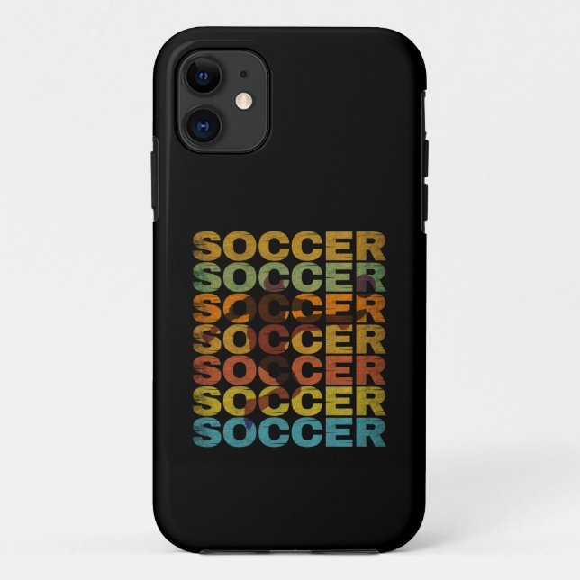 VINTAGE SOCCER Case-Mate iPhone CASE (Back)