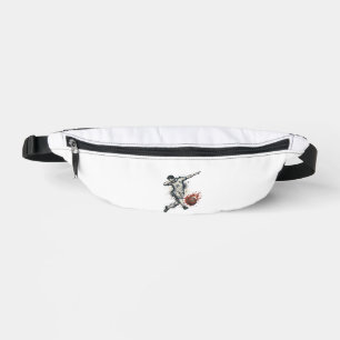Vintage Soccer Dab Player Graphic Shirt Design_1 Bum Bags