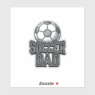 Vintage Soccer Dad Bold Engraving Shirt Design_1