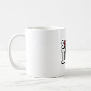 Vintage Soccer Dad Distressed Sports Typography Sh Coffee Mug